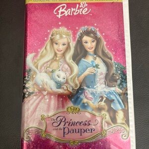Barbie The Princess and the Pauper VHS